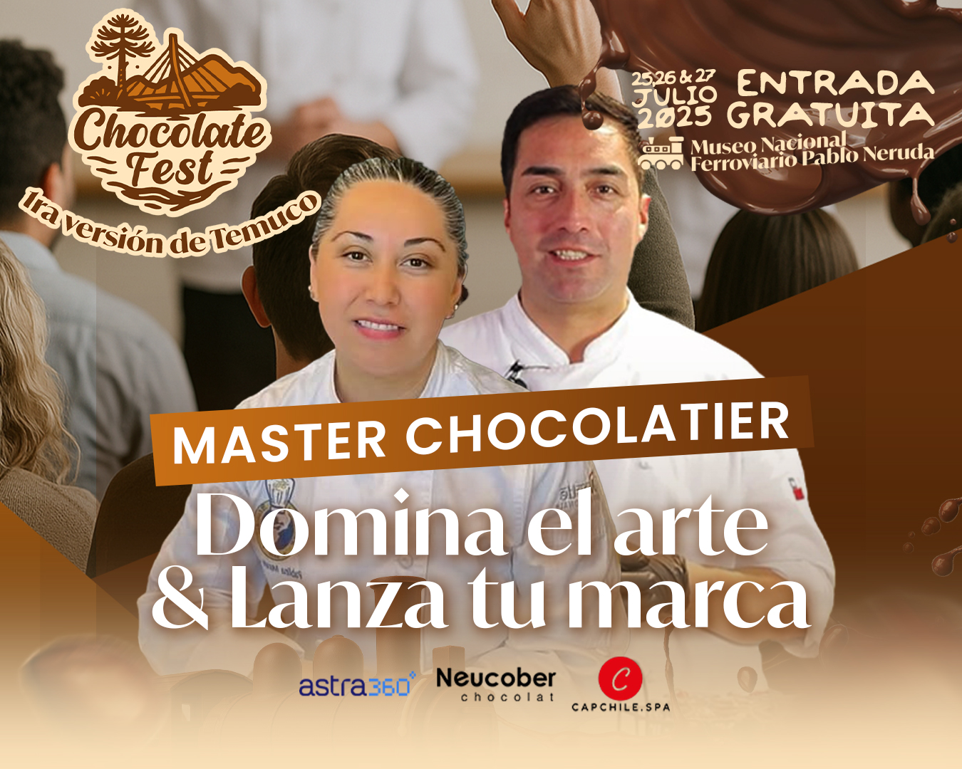 Chef Pablina y Quichel