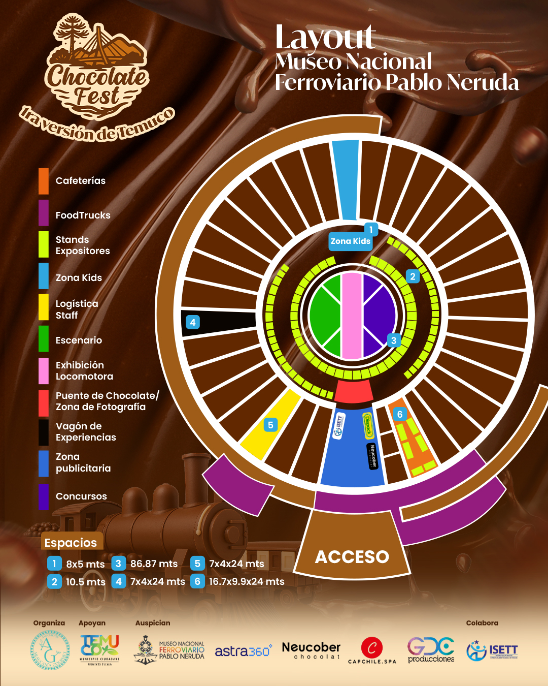 Layout del Evento